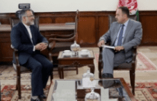 دیدار اکلیل حکیمی با سفیر ایران