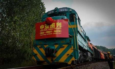 افتتاح اولین خط آهن میان افغانستان و چین
