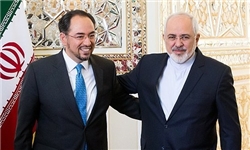 دیدار صلاح الدین ربانی با وزیر امورخارجه ایران