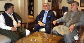 دکتورعبدالله عبدالله با محترم قانونی و محمدی دیدار وگفتگو کرد