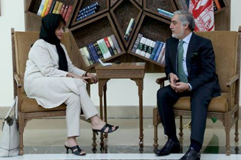 دیدار رئیس اجرائیه با سفیر کانادا در افغانستان