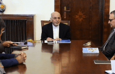 دیدار رئیس جمهور اشرف غنی با اعضای کمیتۀ گزینش