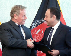 امضای توافقنامه مالی افغانستان با امریکا