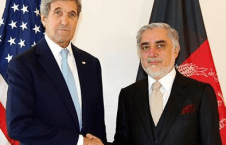 دیدار دکتور عبدالله عبدالله با وزیر خارجه ایالات متحده امریکا