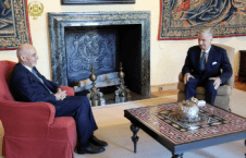 دیدار رئیس‌جمهور غنی با پادشاه بلجیم