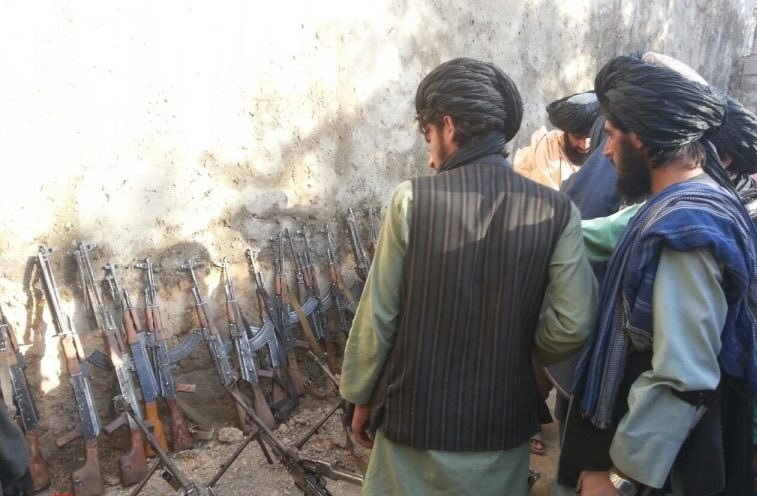 ادوات جنگی غنیمتی طالبان!