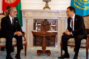 دیدار داکتر عبدالله عبدالله با نخست وزیر قزاقستان