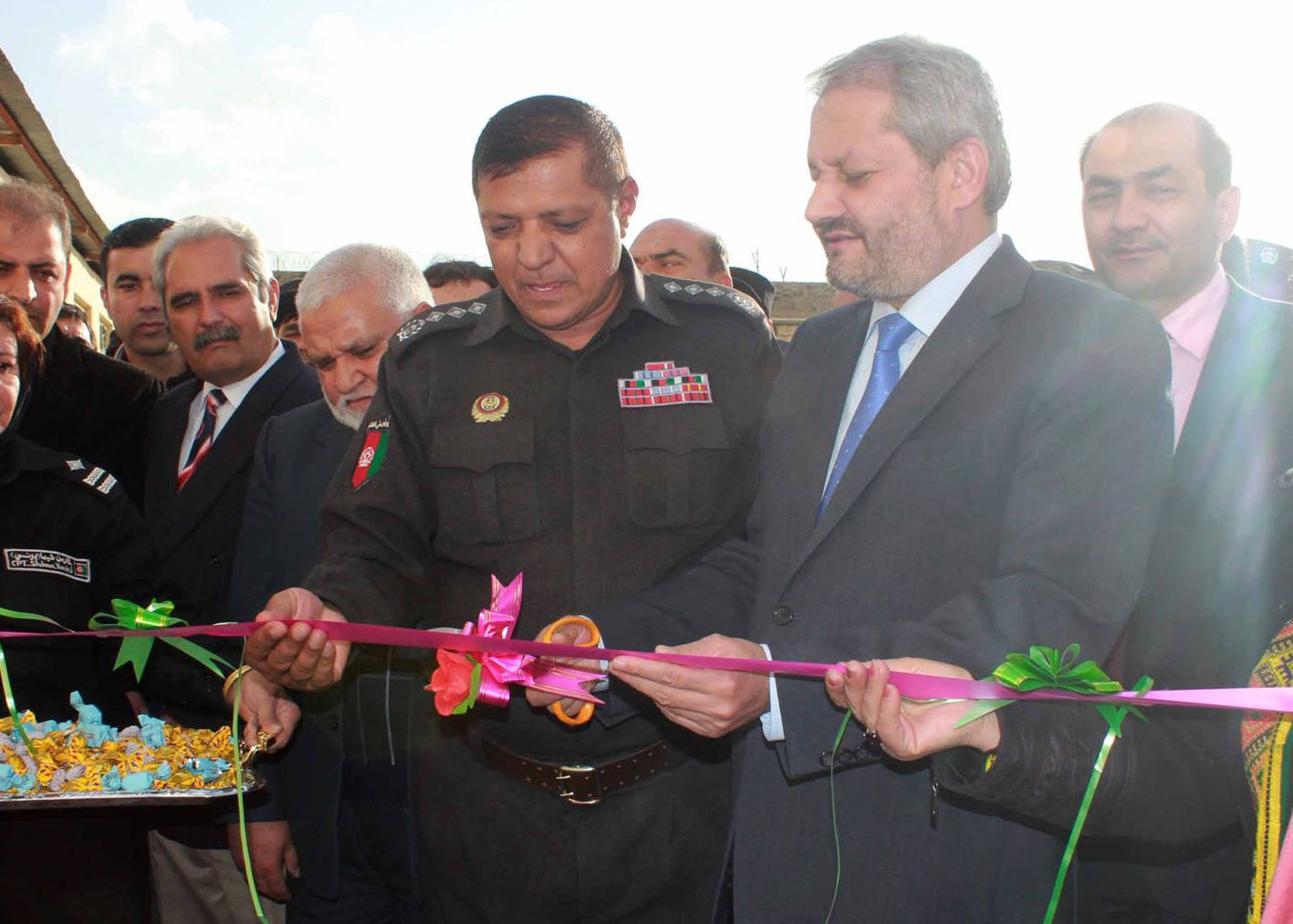 افتتاح تعمیر شفاخانه 30 بستر زندان پلچرخی کابل