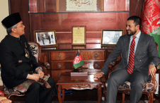 دیدار داکتر نصیر احمد اندیشه با سفیر جدید التقرر اندونیزیا مقیم کابل