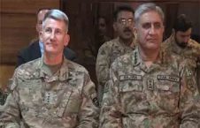 دیدار جنرال نیکلسون با لوی درستیز اردوی پاکستان