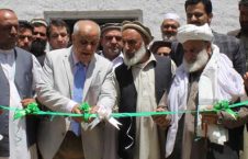 بهره برداری از 6 شبکه آبیاری در کابل
