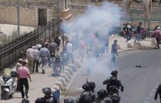 سرکوب دوباره نمازگزاران فلسطینی توسط نظامیان رژیم صهیونیستی