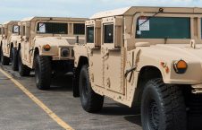600 محاربوی ماشین نظامیان امریکایی در راه افغانستان