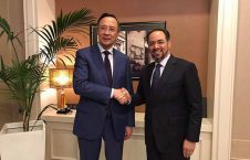 دیدار صلاح الدین ربانی با وزیر امور خارجه قزاقستان
