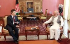 دیدار اشرف غنی با نماینده خاص چین برای افغانستان و پاکستان