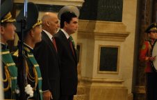 دیدار روسای جمهور افغانستان و ترکمنستان در عشق‌آباد