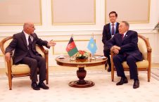دیدار اشرف غنی با رییس جمهور قزاقستان