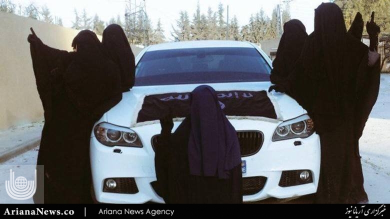 زنان داعشی2 - با کَندَک زنان داعش آشنا شوید + عکس