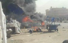 موتر نیروهای امنیتی ملی در بغلان هدف انفجار تروریستی قرار گرفت