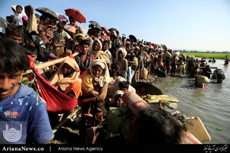 راهپیمایی مرگ مسلمانان میانمار (18)