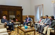 دیدار صلاح الدين ربانی با سفيرِ جمهوری تاجكستان