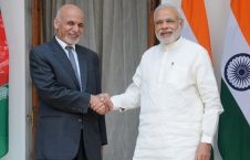 دیدار رییس جمهور غنی با صدراعظم هند