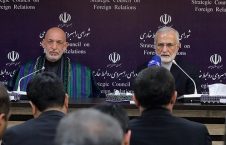 دیدار حامد کرزی با رییس شورای راهبردی روابط خارجی ایران
