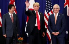 دیدار ترمپ با نخست‌وزیران جاپان و آسترالیا