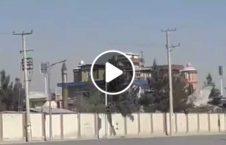 لحظه انفجار مرکز تلویزیون شمشاد کابل