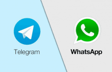 واتس آپ و تلگرام