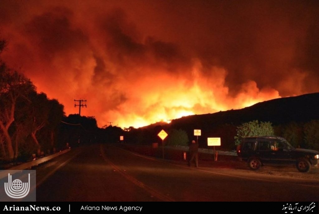 آتش‌سوزی در کالیفورنیا 3