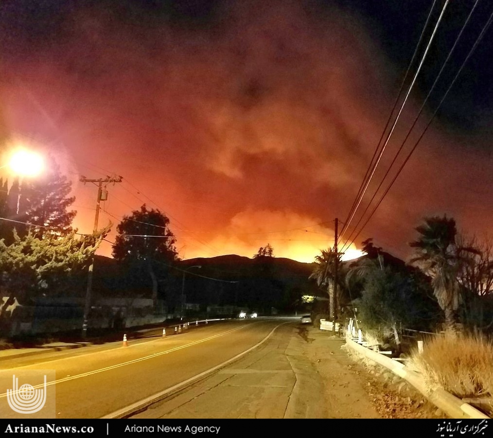 آتش‌سوزی در کالیفورنیا  4