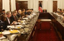 جلسه کمیسیون تدارکات ملی به ریاست رییس‌ جمهورغنی برگزار شد