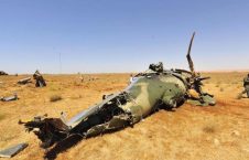 سقوط یک فروند چرخبال روس در سوریه