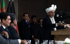 مشروح سخنان رییس‌جمهورغنی در مراسم افتتاح کار پروژۀ تاپی