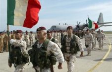 کاهش شمار نظامیان ایتالیایی در افغانستان