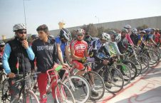 تصاویر/ مسابقه بزرگ بایسکل رانی در کابل