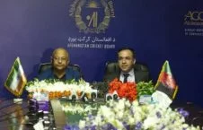 نشست مشترک خبری در کابل با حضور داشت رییس اداره کرکت هند