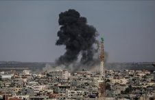 طیارات جنگی اسراییل شمال غزه را بمباردمان کردند