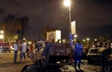 تصاویر/ انفجار خونین در بنغازی لیبیا