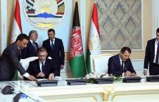 امضای موافقتنامه های همکاری میان افغانستان و تاجکستان