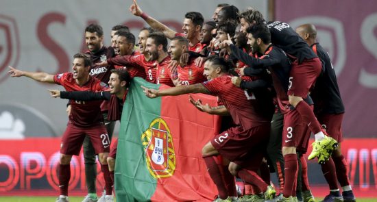 تیم ملی پرتگال 550x295 - پیشنهاد جالب یک متخصص جنسی به بازیکنان تیم ملی پرتگال: خودارضایی کنید!!