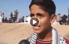 ویدیو/ سرنگونی طیاره بی پیلوت اسراییل توسط یک کودک فلسطینی