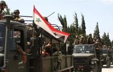 وقوع یک درگیری میان اردوی سوریه با نظامیان امریکا در شرق حمص