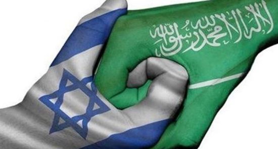 عربستان اسراییل 1 550x295 - حمایت رژیم صهیونیستی از فوتبالیست های سعودی + عکس
