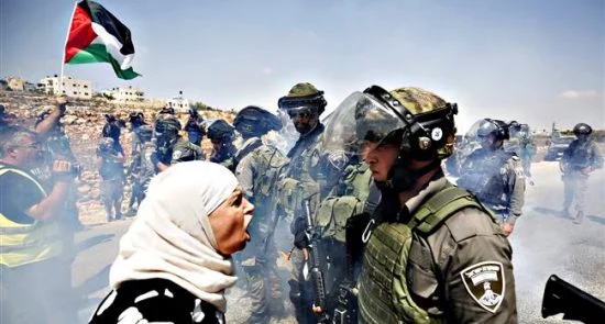 درگیری قریب الوقوع میان باشنده گان فلسطینی و اردوی اسراییل
