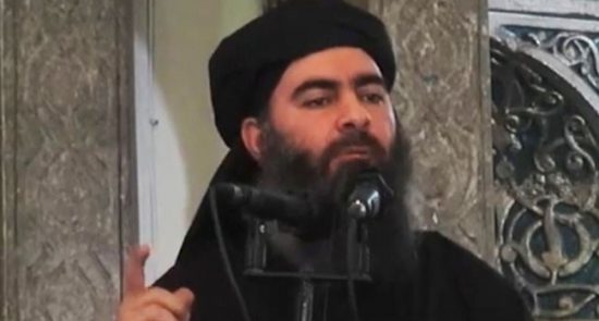 ابوبکر البغدادی 550x295 - دستور ابوبکر البغدادی برای قتل عام فجیع اعضای داعش!