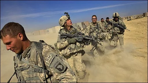 حرکت صدها نظامی امریکایی به سمت افغانستان