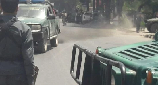 حمله انتحاری در نزدیکی تجمع حامیان جنرال دوستم در کابل
