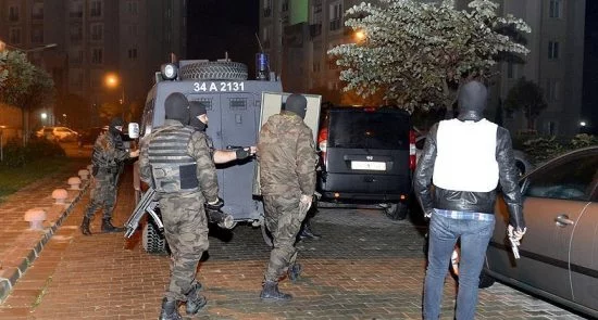 دستگیر شدن 14 داعشی توسط پولیس ضد ترور ترکیه